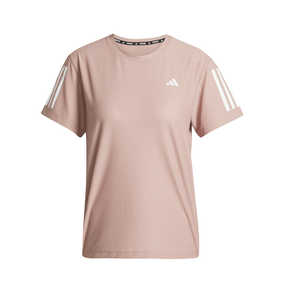 Adidas Clothing Adidas Women's Own The Run Tee in Warm Clay SS25 - Up and Running