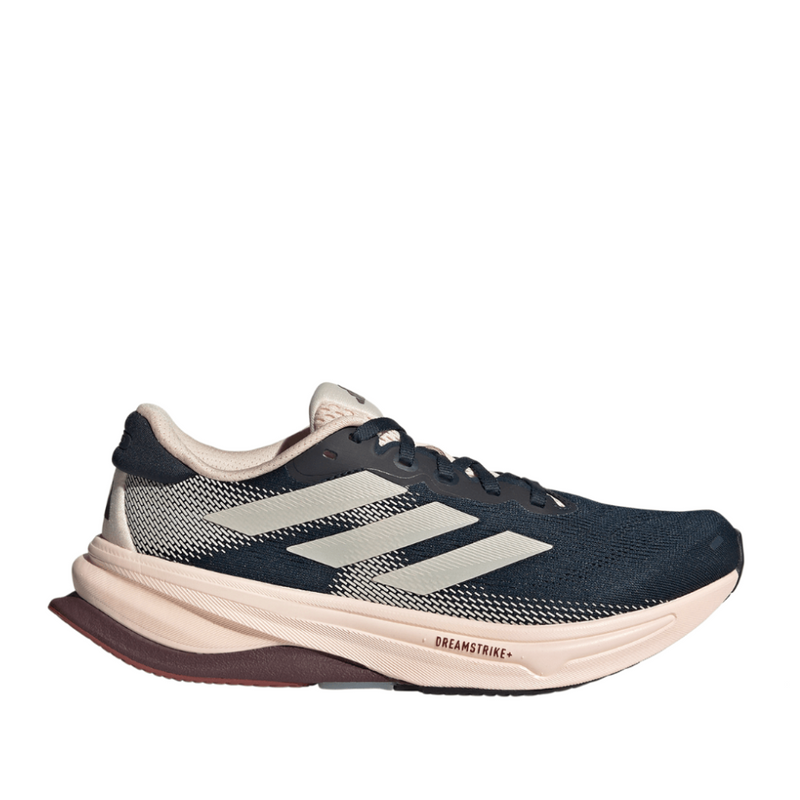 Adidas Women's Supernova Solution 2 Running Shoes in Aurora Ink/Wonder Quartz/Aurora Ruby SS25