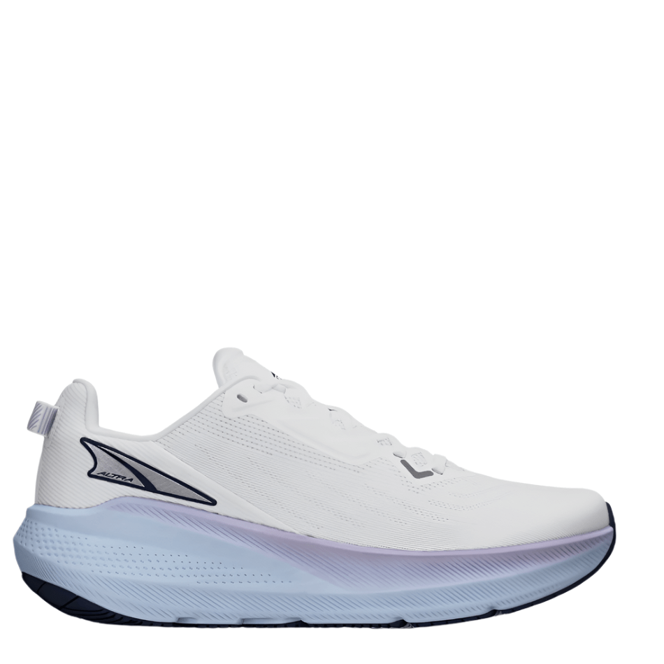 Altra Shoes Altra Women's FWD Via Running Shoes in White Light Blue AW25 - Up and Running