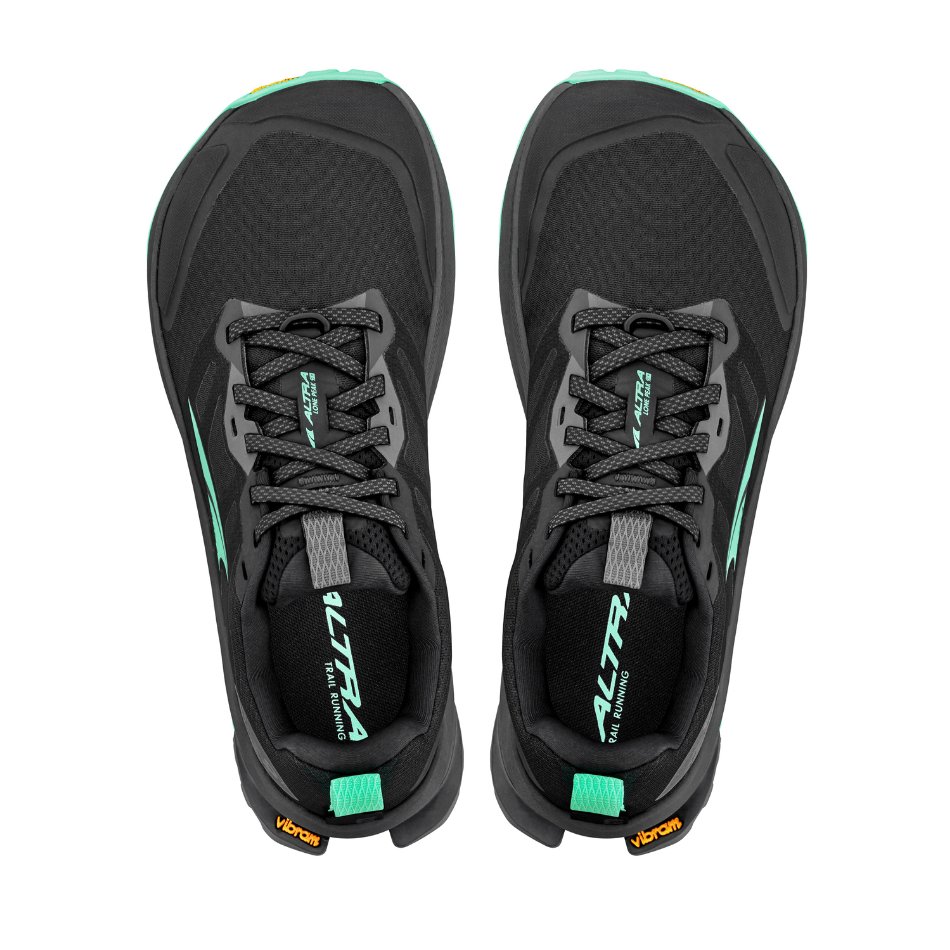 Altra Shoes Altra Women's Lone Peak 9 + Trail Shoes in Teal Black SS25 - Up and Running