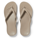 Archies shoes Archies Arch Support Flip Flops in Taupe - Up and Running