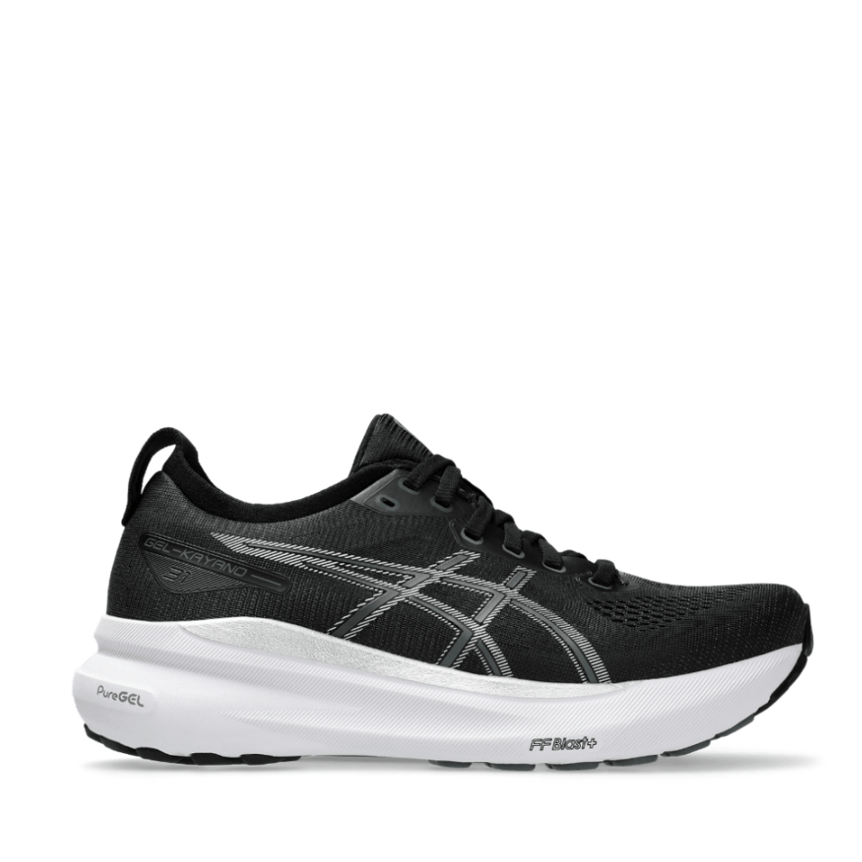 Asics Shoes Asics Gel Kayano 31 Women's Running Shoes Black/Pure Silver AW24 - Up and Running