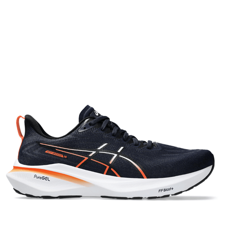 Asics Shoes Asics GT 2000 13 Men's Running Shoes Black/Faded Orange AW24 - Up and Running