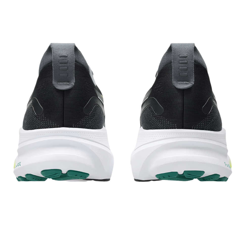 ASICS Shoes ASICS Men's GEL-KAYANO 32 Running Shoes in Black/Green AW25 - Up and Running