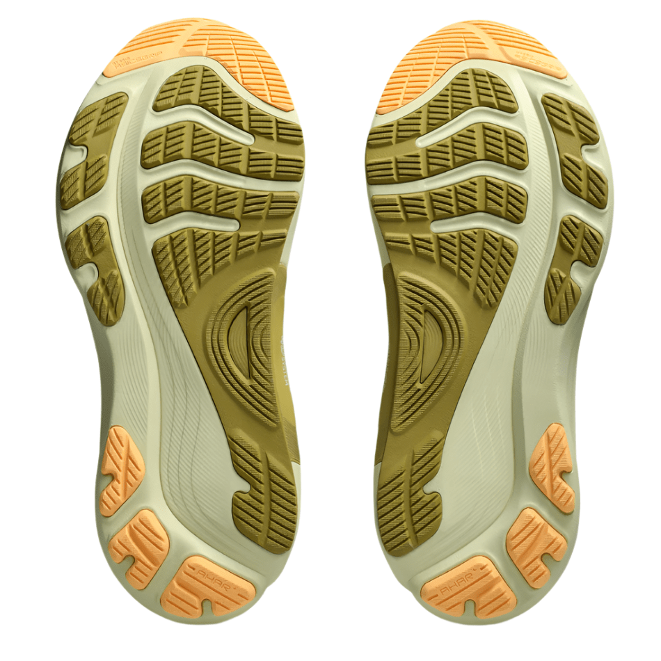 ASICS Shoes ASICS Men's GEL-KAYANO 32 Running Shoes in White/Green/Yellow AW25 - Up and Running