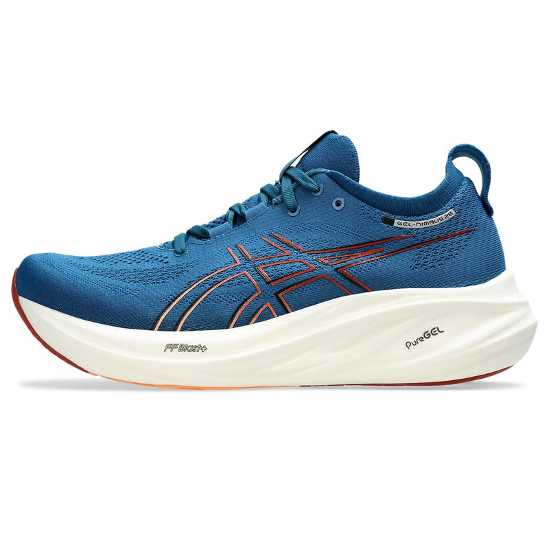 ASICS Footwear ASICS Men's Gel-Nimbus 26 AW24 - Rich Navy/Faded Orange - Up and Running