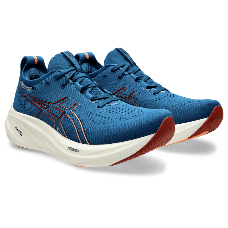 ASICS Footwear ASICS Men's Gel-Nimbus 26 AW24 - Rich Navy/Faded Orange - Up and Running