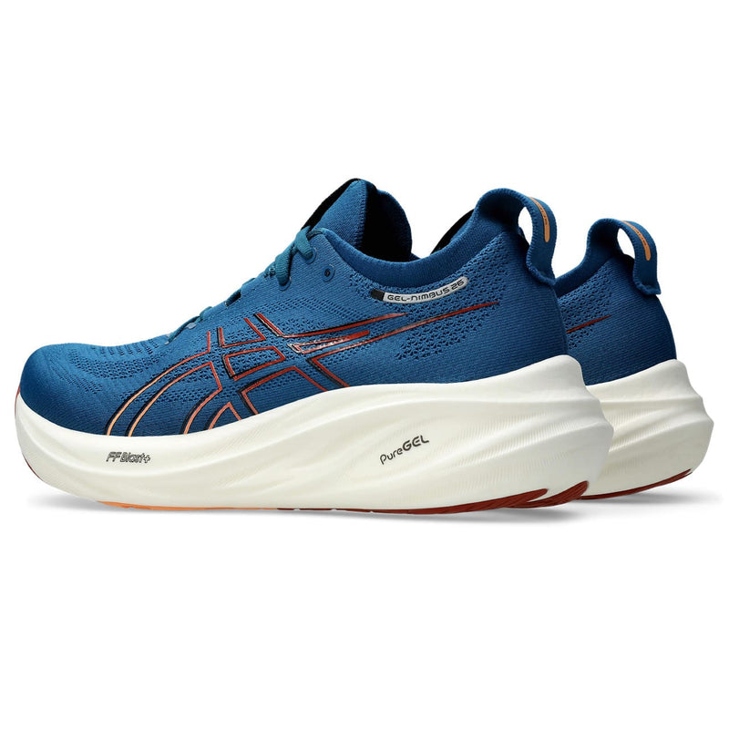 ASICS Footwear ASICS Men's Gel-Nimbus 26 AW24 - Rich Navy/Faded Orange - Up and Running