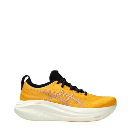 Asics Shoes Asics Men's GEL-NIMBUS 27 Running Shoes in Amber/Neutral Pink SS25 - Up and Running