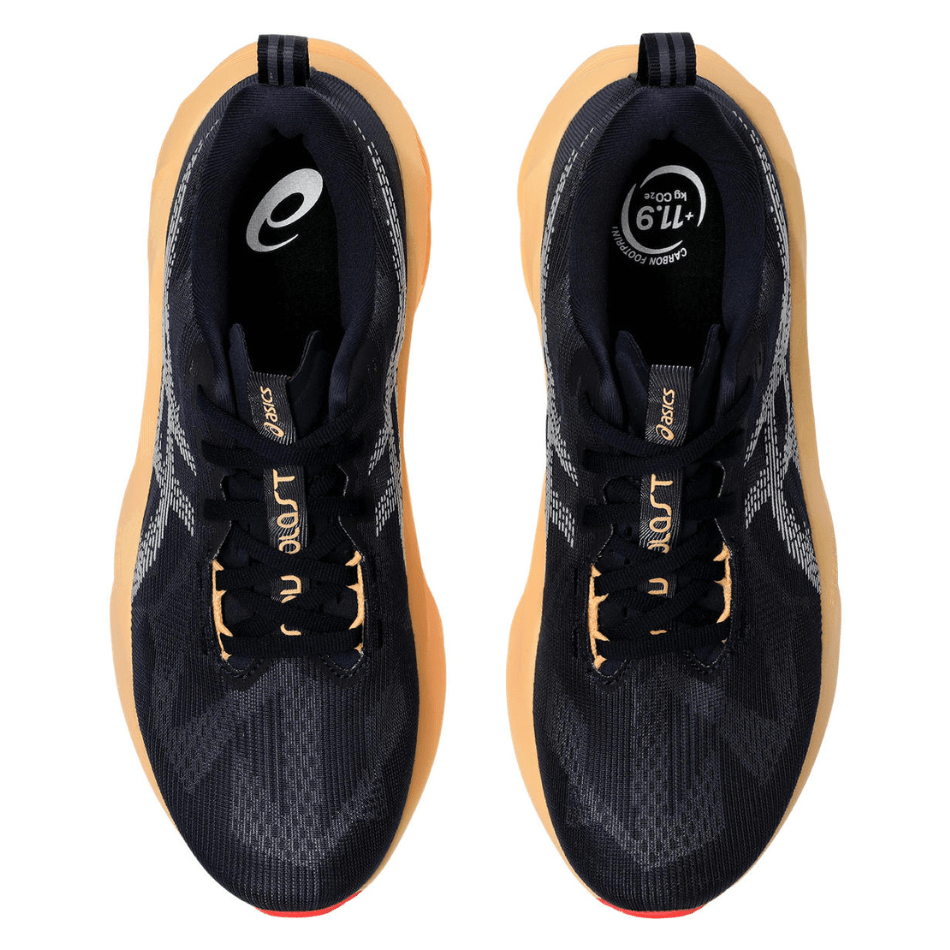 ASICS Shoes ASICS Men's Novablast 5 Running Shoes in Midnight Blue/Orange/Red AW25 - Up and Running