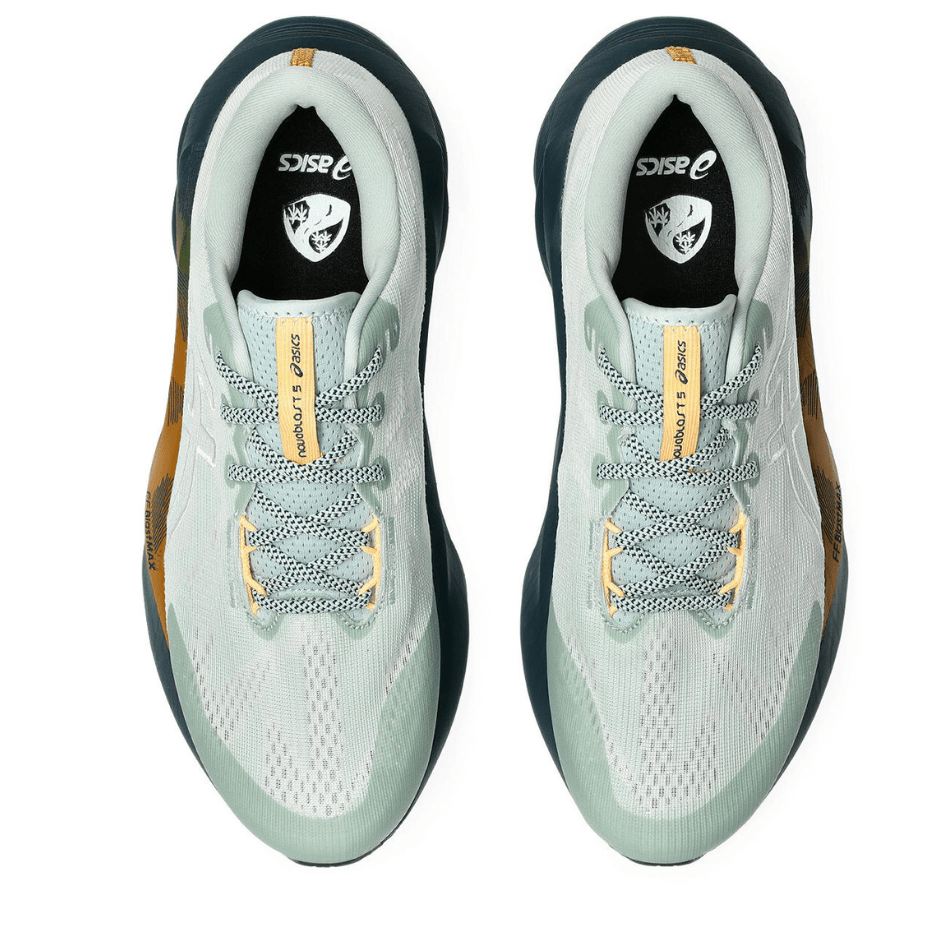 ASICS Shoes ASICS Men's NOVABLAST 5 Running Shoes in Nature Bathing/Lichen Rock AW25 - Up and Running