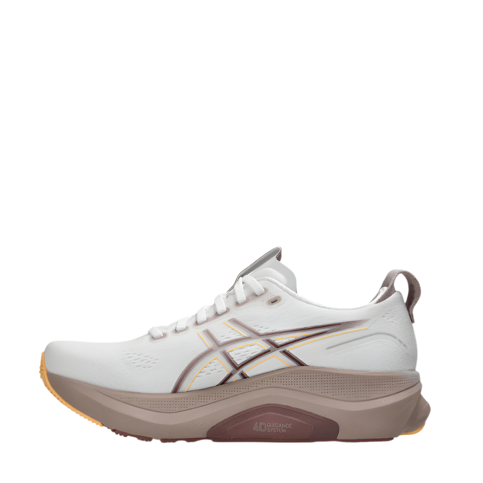 ASICS Shoes ASICS Women's GEL-KAYANO 32 Running Shoes in Cream/Brown/Orange AW25 - Up and Running
