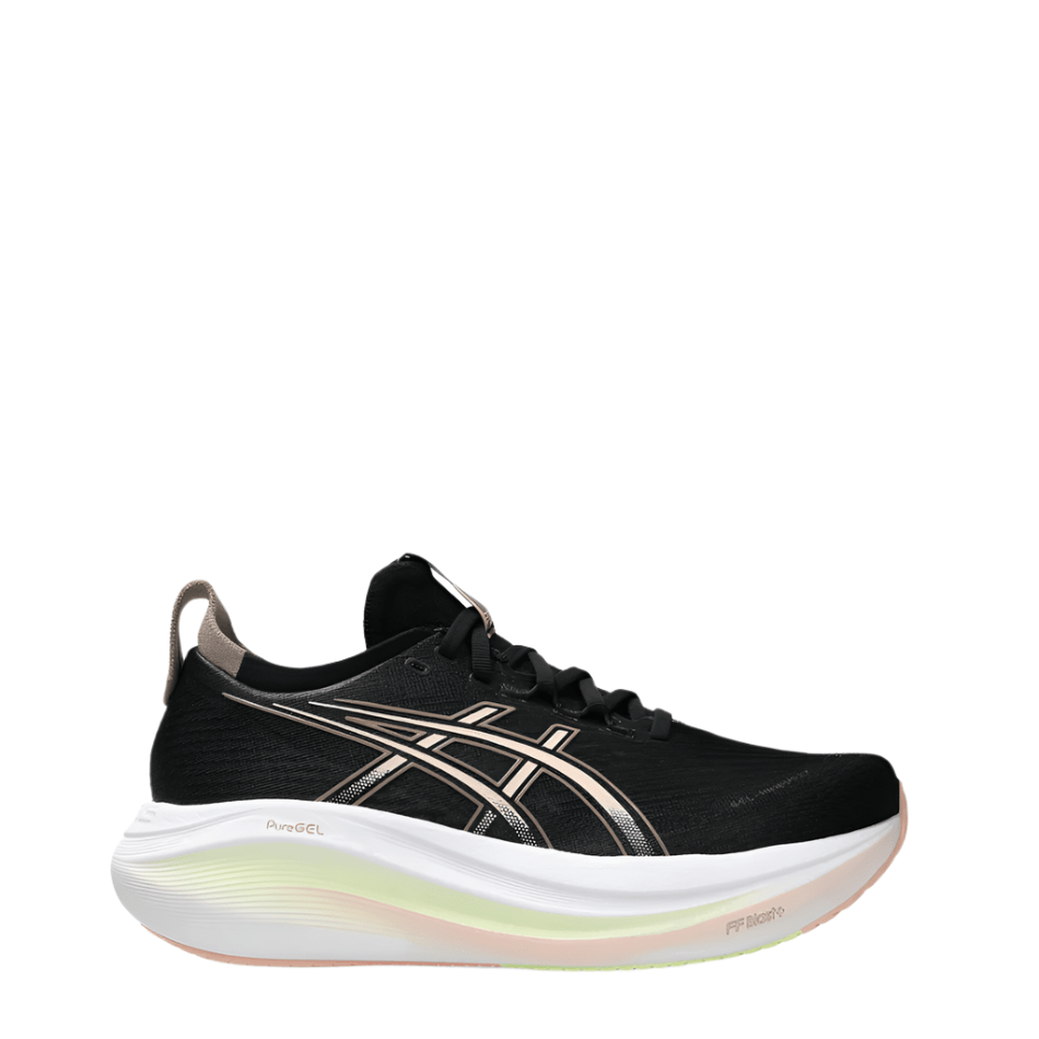 Asics Shoes Asics Women's Gel-Nimbus 27 Running Shoes in Black/Breeze SS25 - Up and Running