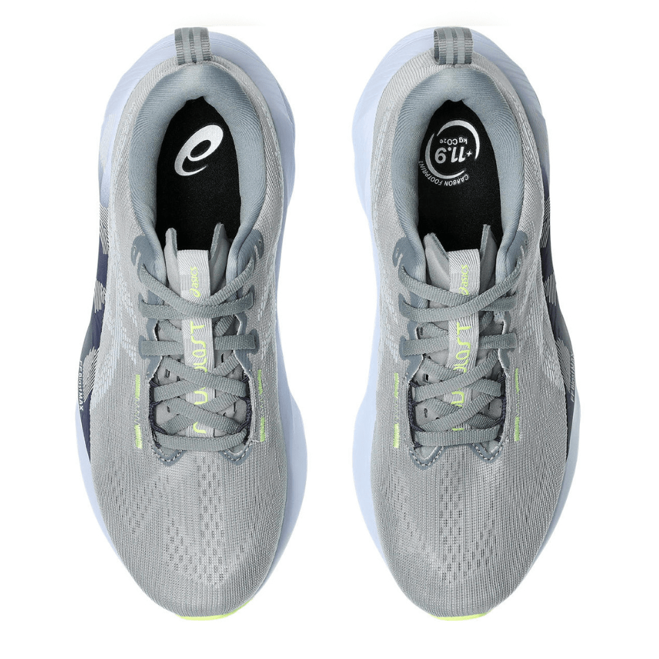 ASICS Shoes ASICS Women's NOVABLAST 5 Running Shoes in Gravel/Blue Fade AW25 - Up and Running