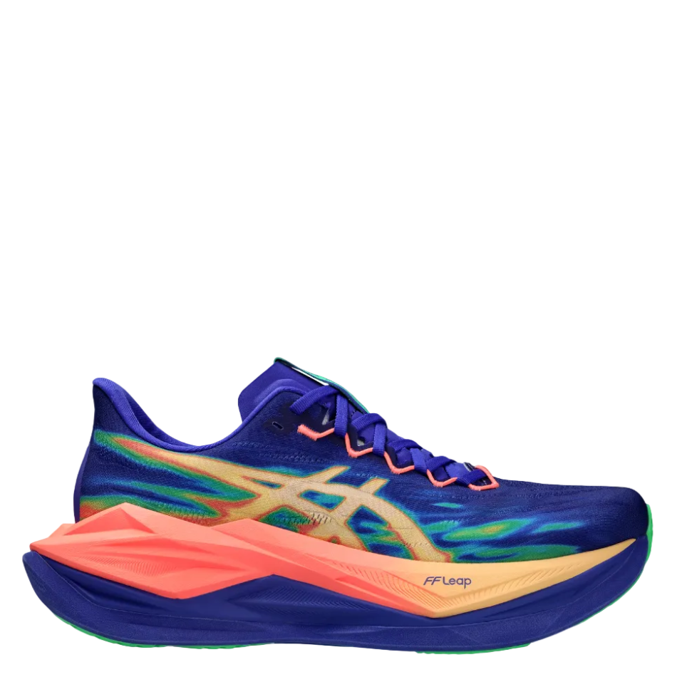 ASICS Unisex SUPERBLAST 3 Running Shoes in Cobalt Burst/Light Orange SS26