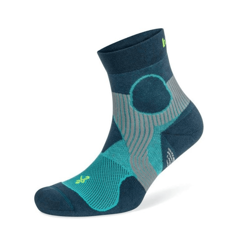 Balega Clothing Balega Support Quarter Running Socks in Blue/Legion Blue - Up and Running