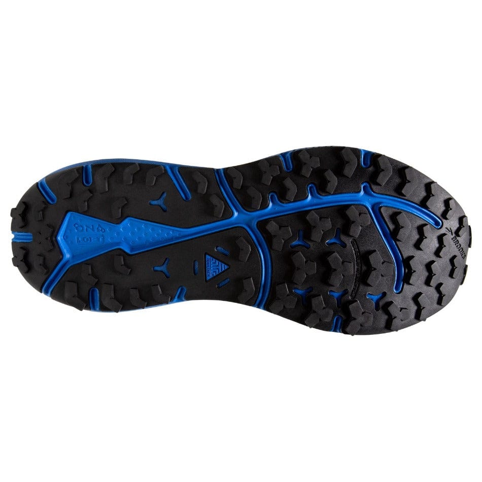 Brooks Footwear Brooks Divide 4 Men's Trail Shoes SS24 Ebony/Black/Victoria Blue - Up and Running