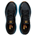 Brooks Shoes Brooks Divide 5 Men's Running Shoes AW24 Ebony/Mosaic Blue/Orange - Up and Running