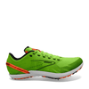 Brooks Shoes Brooks Draft XC Men's Running Shoes Green Gecko/Red Orange/White AW24 - Up and Running