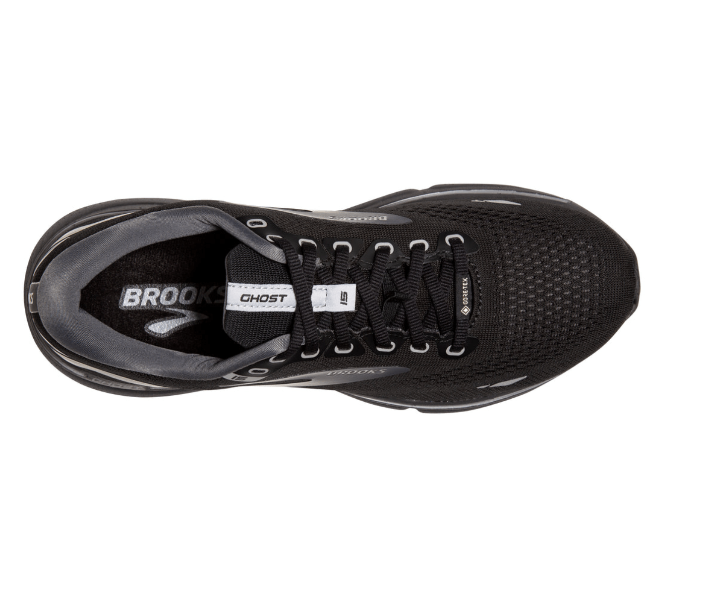 Brooks Footwear Brooks - Ghost 15 GTX  - Black - Up and Running