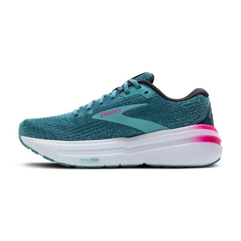 Brooks Shoes Brooks Ghost Max 2 Women's Running Shoes AW24 Storm Blue/Knockout Pink/Aqua - Up and Running