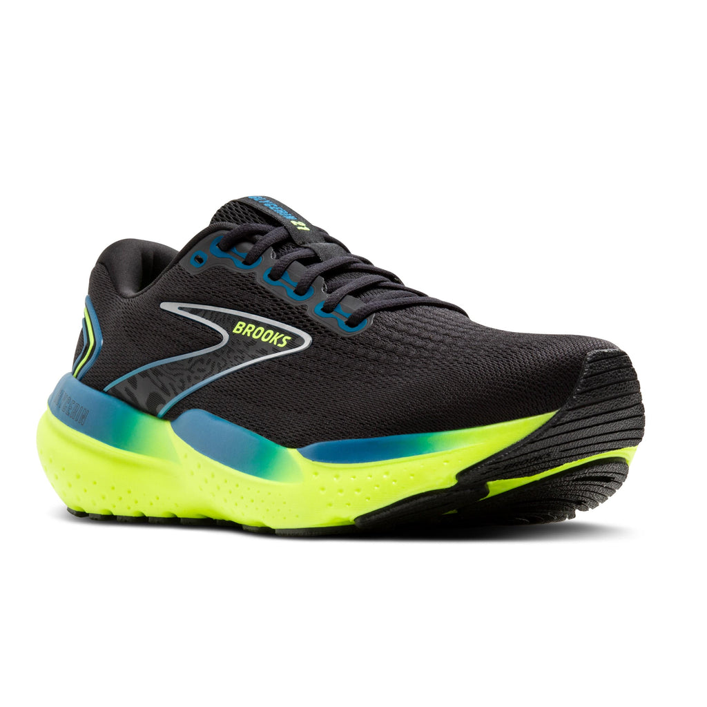 Brooks Footwear Brooks Glycerin 21 Men's Running Shoes AW24 Black/Blue/Nightlife - Up and Running