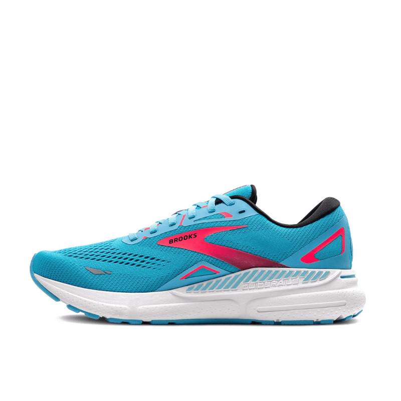 Brooks Shoes Brooks Men's Adrenaline GTS 23 in Crystal Seas/Diva Pink/Black AW24 - Up and Running