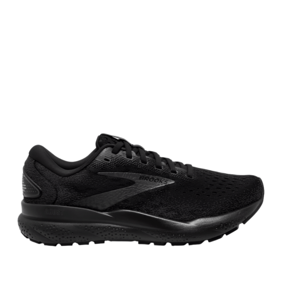 Brooks Shoes Brooks Men's Ghost 16 Running Shoes in Black/Black/Ebony AW24 - Up and Running