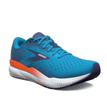 Brooks Shoes Brooks Men's Ghost 16 Running Shoes in Bonnie Blue/Blue Ribbon/Orange SS25 - Up and Running