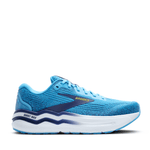 Brooks Shoes Brooks Men's Ghost Max 2 Running Shoes in Bonnie Blue/Blue Ribbon/Yellow SS25 - Up and Running