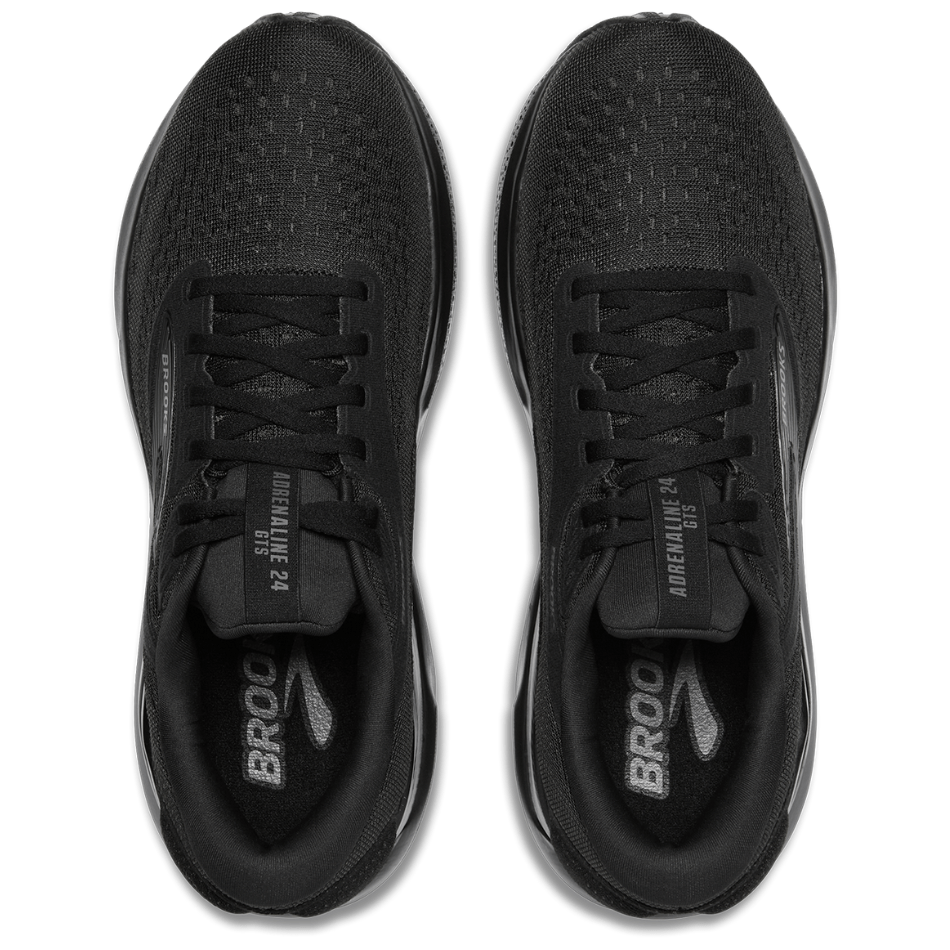 Brooks Shoes Brooks Women's Adrenaline 24 Running Shoes in Black/Black/Ebony SS25 - Up and Running