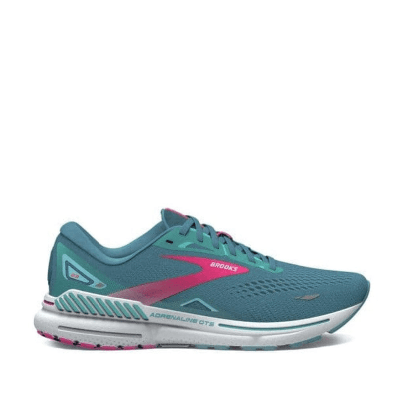 Brooks Shoes Brooks Women's Adrenaline GTS 23 Running Shoes AW24 Storm Blue/Pink/Aqua - Up and Running