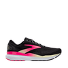 Brooks Shoes Brooks Women's Ghost 16 Running Shoes D Width (Wide Fit) in Black/Pink/Yellow AW24 - Up and Running