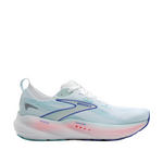 Brooks Shoes Brooks Women's Glycerin 22 Running Shoes in White/Limpet Shell/Amparo Blue SS25 - Up and Running