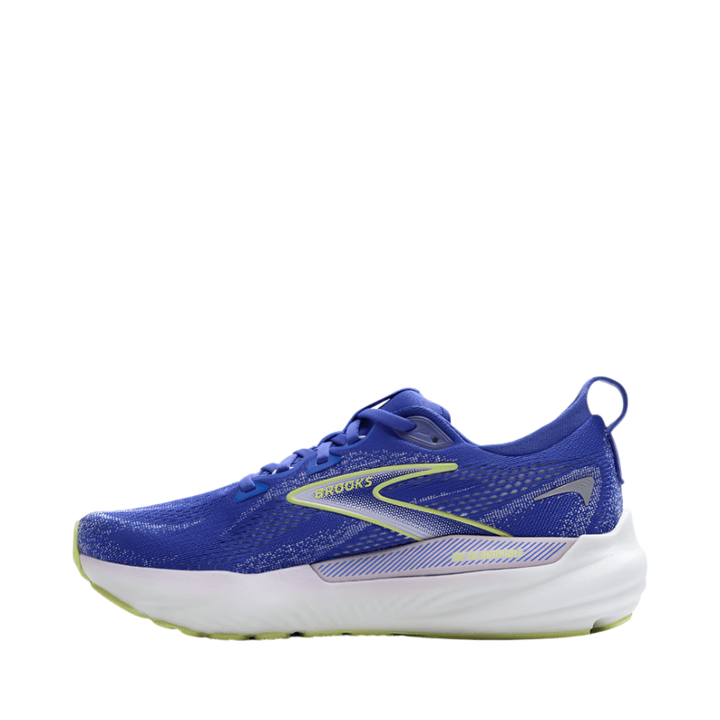 Brooks Shoes Brooks Women's Glycerin GTS 22 Running Shoes in Amparo Blue/Hyper Iris/Yellow SS25 - Up and Running