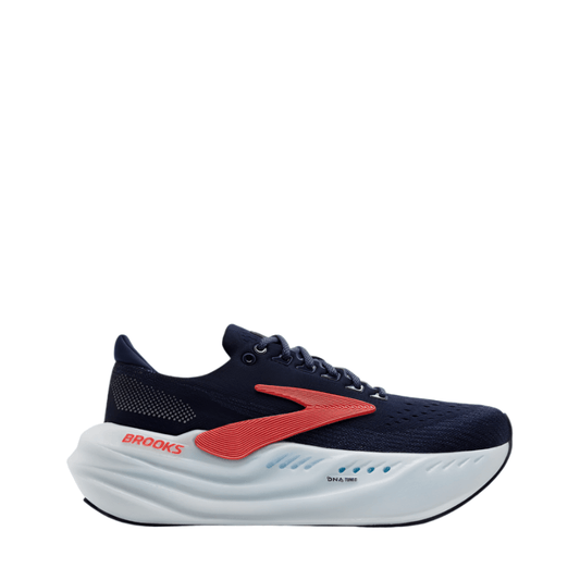 Brooks Shoes Brooks Women's Glycerin Max Running Shoes in Peacoat/Blue Ribbon/Hot Coral SS25 - Up and Running