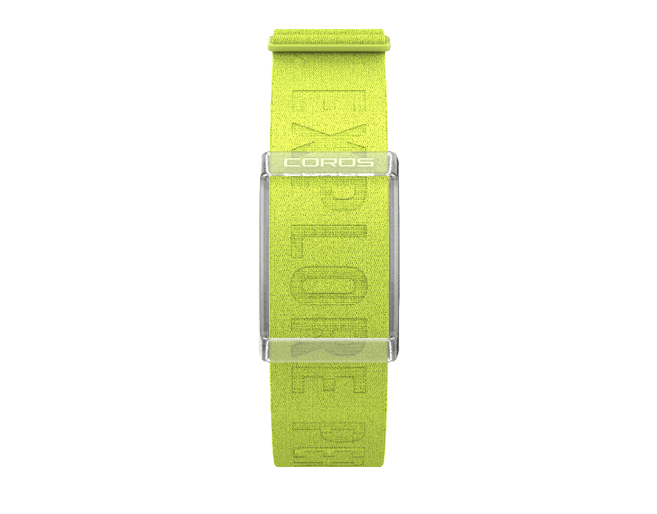 Coros Electronics COROS HEART RATE MONITOR in Lime - Up and Running