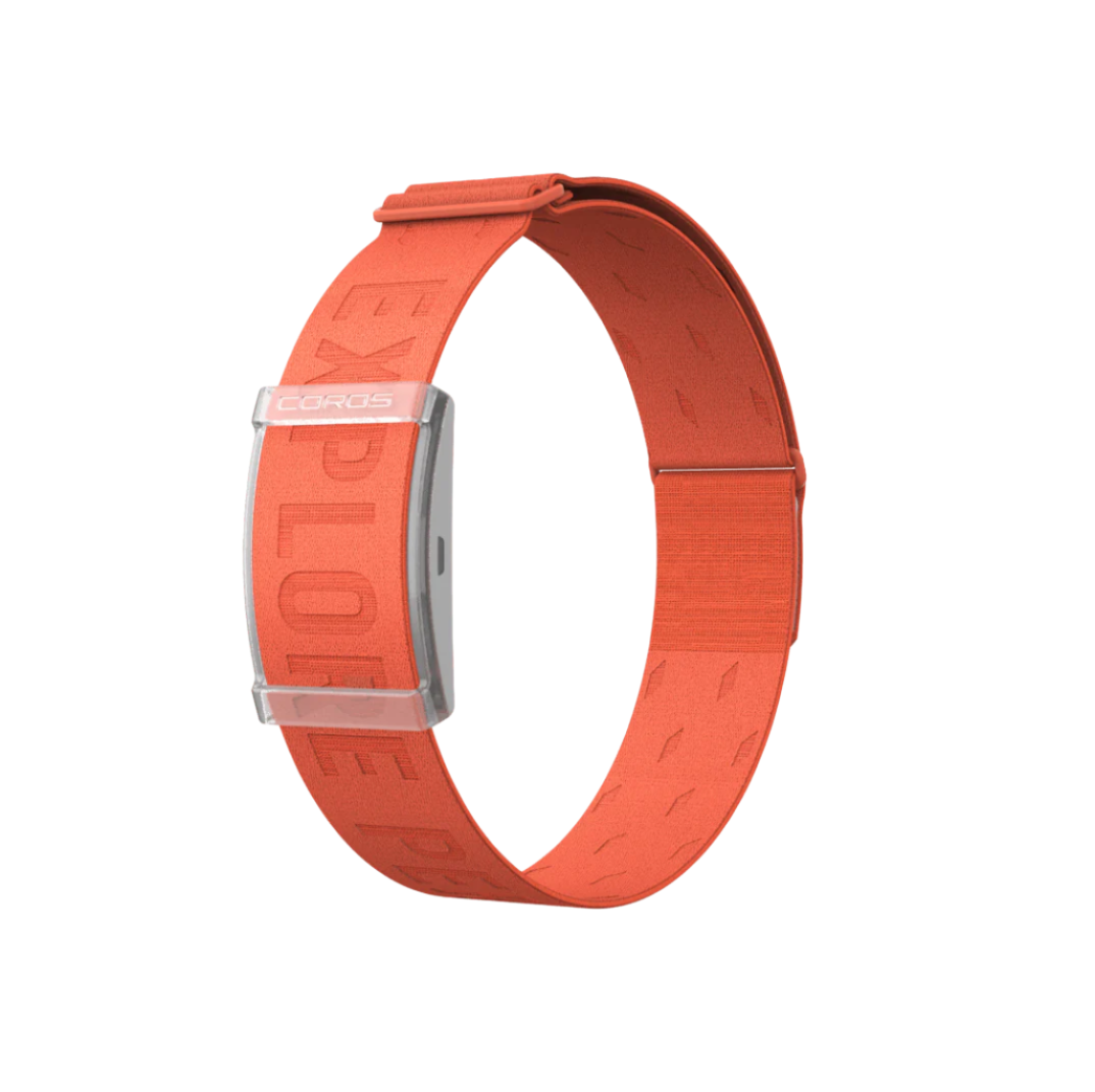 Coros Electronics COROS HEART RATE MONITOR in Orange - Up and Running