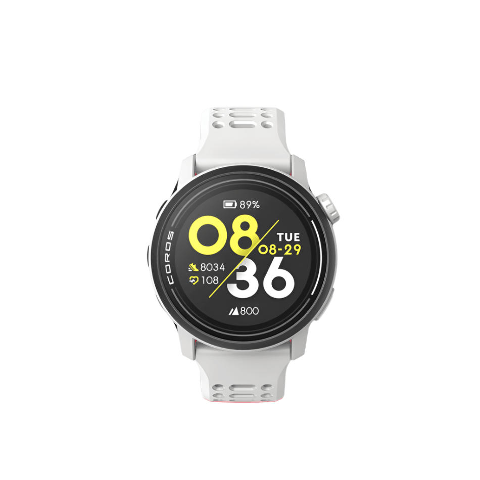 Coros Electronics COROS PACE 3 Premium GPS Sport Watch with Silicone Band in White - Up and Running