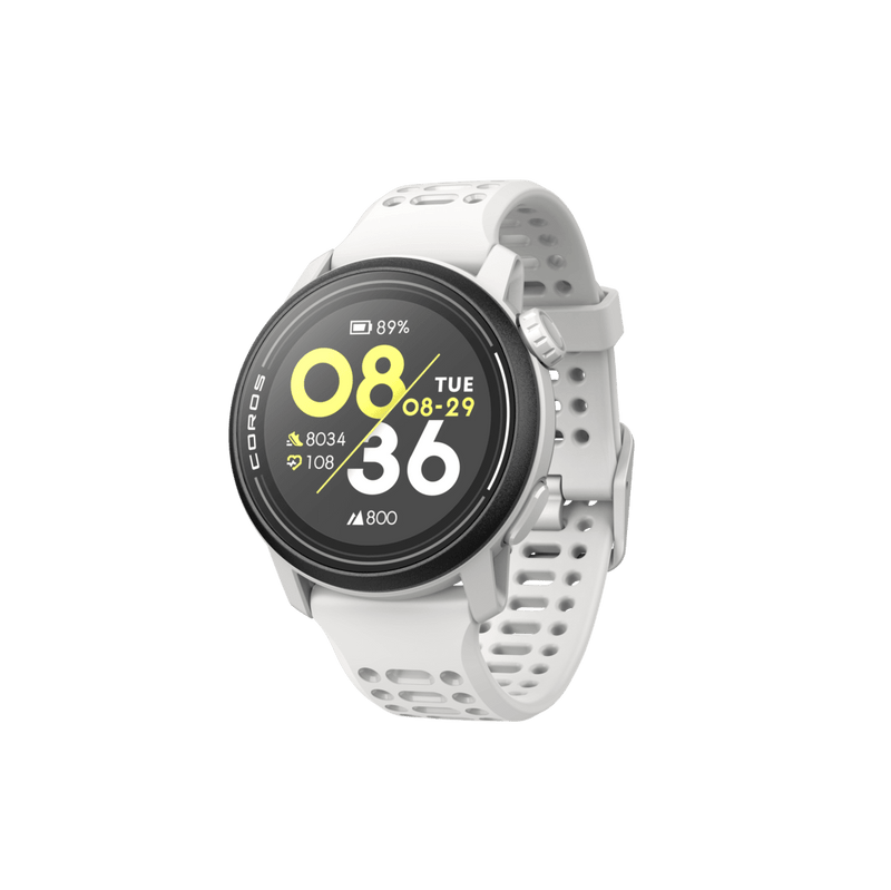 Coros Electronics COROS PACE 3 Premium GPS Sport Watch with Silicone Band in White - Up and Running