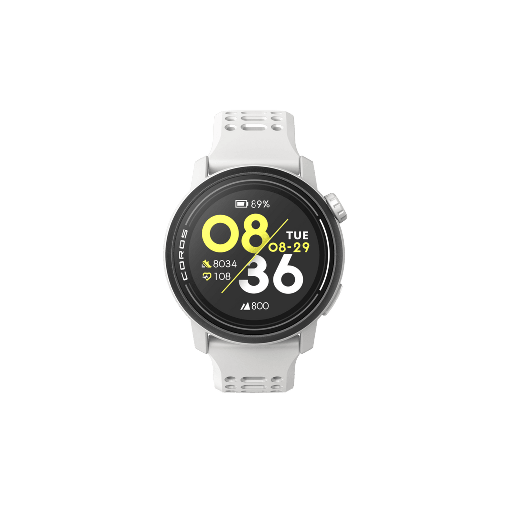 Coros Electronics COROS PACE 3 Premium GPS Sport Watch with Silicone Band in White - Up and Running