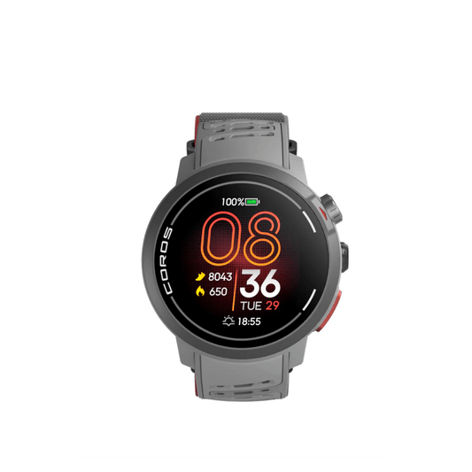 Coros Electronics Coros Pace Pro GPS Sport Watch in Grey - Up and Running