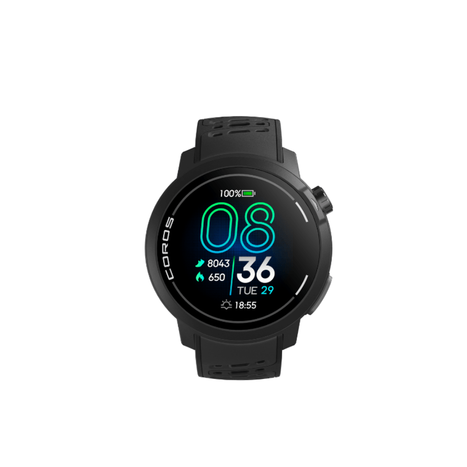 Coros Electronics Coros Pace Pro GPS Sport Watch with Nylon Band in Black - Up and Running