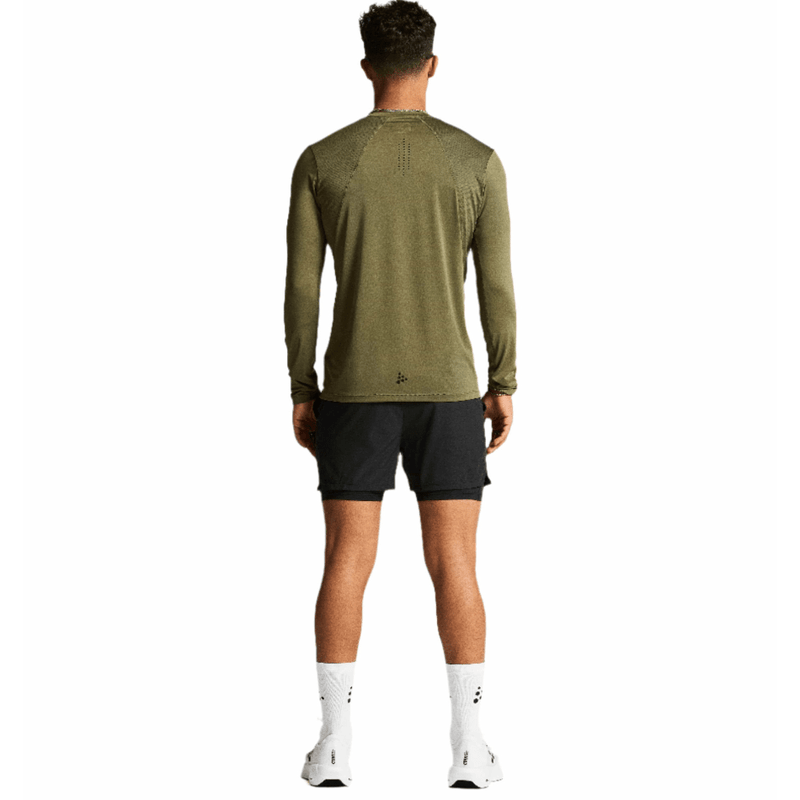 Craft Clothing Craft Men's ADV Essence Long Sleeve Tee 2 in Rift AW24 - Up and Running