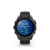 Garmin Electronics Garmin Fenix 8, 47mm, AMOLED, Sapphire, Carbon Grey Titanium and Black with Black and Pebble Grey Band - Up and Running