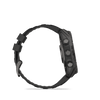 Garmin Electronics Garmin Fenix 8, 51mm, AMOLED, Sapphire, Carbon Grey Titanium and Black with Black and Pebble Grey Band - Up and Running