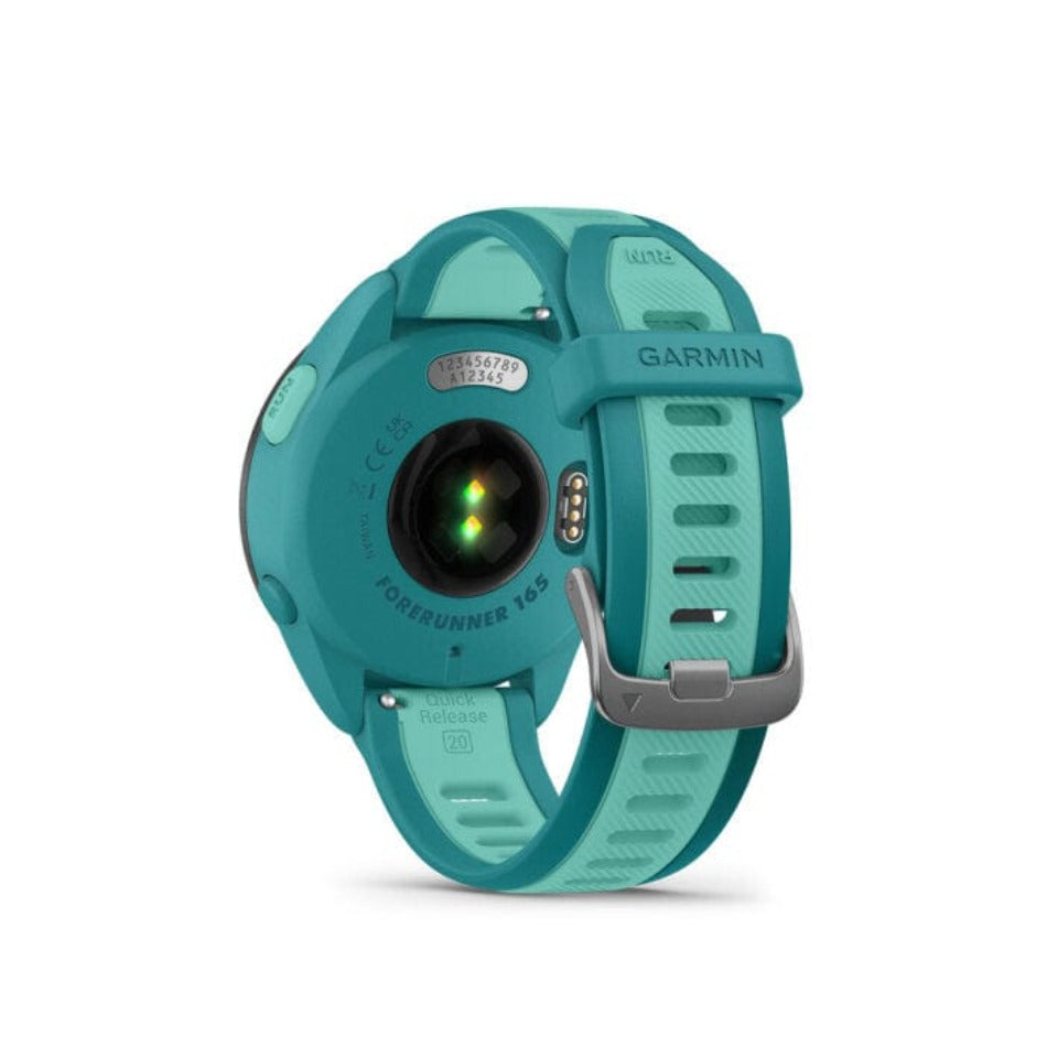 Garmin Electronics Garmin Forerunner 165 Music Turquoise and Aqua - Up and Running