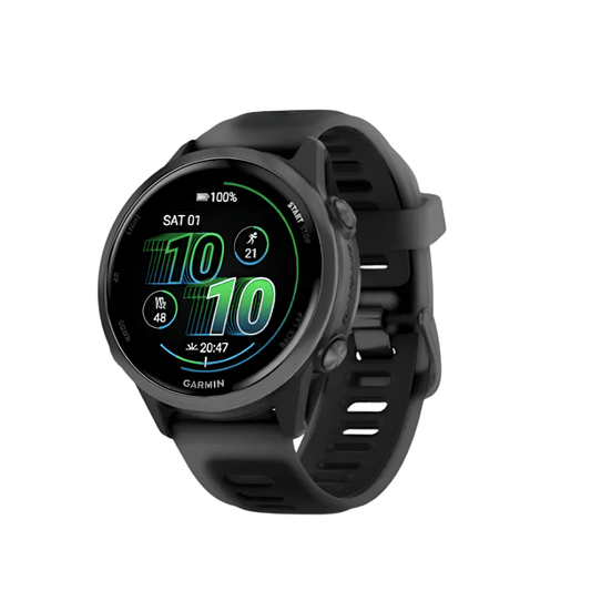 Garmin Electronics Garmin Unisex Forerunner 570 42mm GPS Running Watch in Black - Up and Running