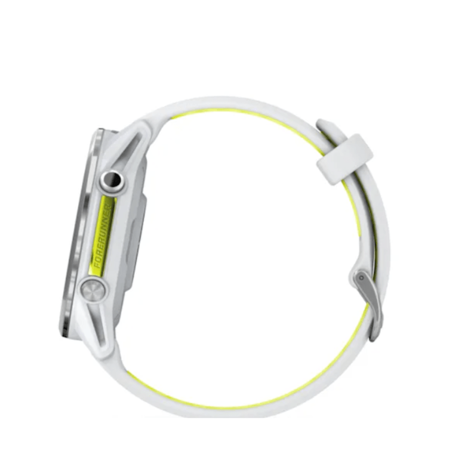 Garmin Electronics Garmin Unisex Forerunner 970 GPS Running Watch in Whitestone/Translucent Amp Yellow - Up and Running