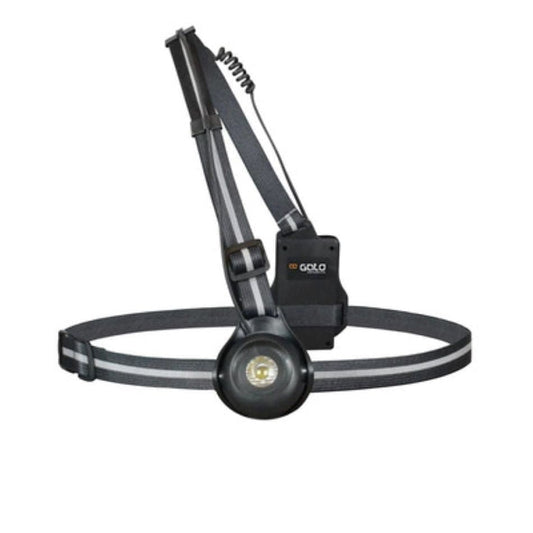 Gato Accessories Gato Adjustable High-Viz Chest Light USB Black - Up and Running